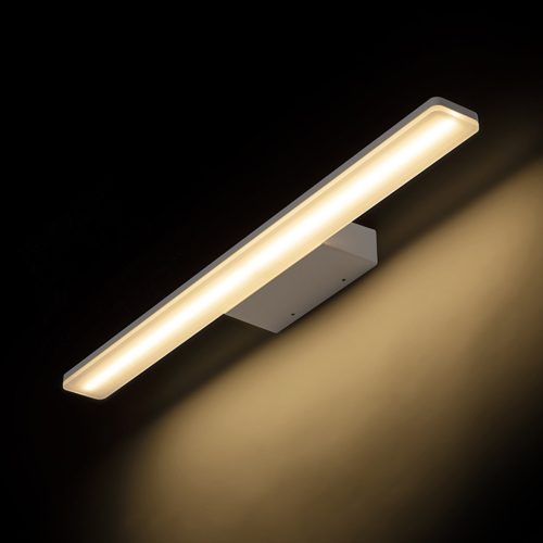 RENDL R13554 MAREA Linear Led Lamp, Downward Luminous, Mirror Top, 3000K, IP44, 18 W, 230V