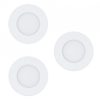 EGLO 900099 FUEVA-Z recessed lamp 2700 K 6500 K LED 3X2.8W Yes IP20 IP44 white