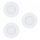 EGLO 900099 FUEVA-Z recessed lamp 2700 K 6500 K LED 3X2.8W Yes IP20 IP44 white