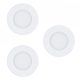 EGLO 900099 FUEVA-Z recessed lamp 2700 K 6500 K LED 3X2.8W Yes IP20 IP44 white