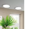 EGLO, 98844, FUEVA-Z, recessed lamp, 2700 K 6500 K, LED, 16.5W, Dimmable, IP20, IP44, white