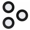EGLO, 900105, FUEVA-Z, recessed lamp, 2700 K 6500 K, LED, 3X2.8W, Dimmable, IP20, IP44, white