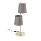 EGLO, 99611, ALMEIDA 2, table lamp, E27, 2X40W, IP20, cappuccino, copper