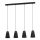 EGLO, 99545, CANTERRAS, pendant, E27, 4X40W, IP20, gray, white