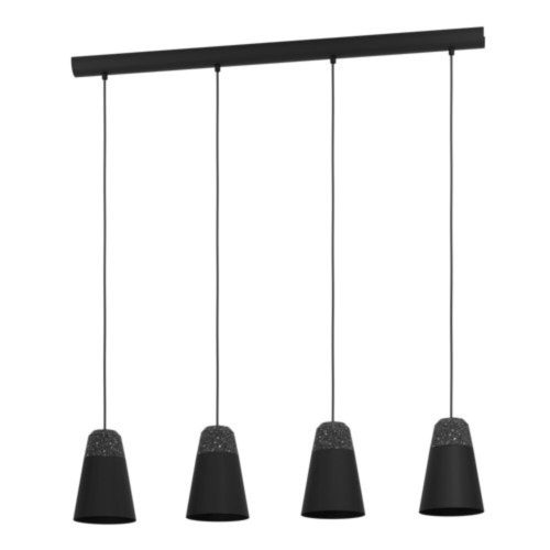 EGLO, 99545, CANTERRAS, pendant, E27, 4X40W, IP20, gray, white