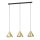 EGLO, 99592, NARICES, pendant, E27, 3X40W, IP20, brushed brass, gold