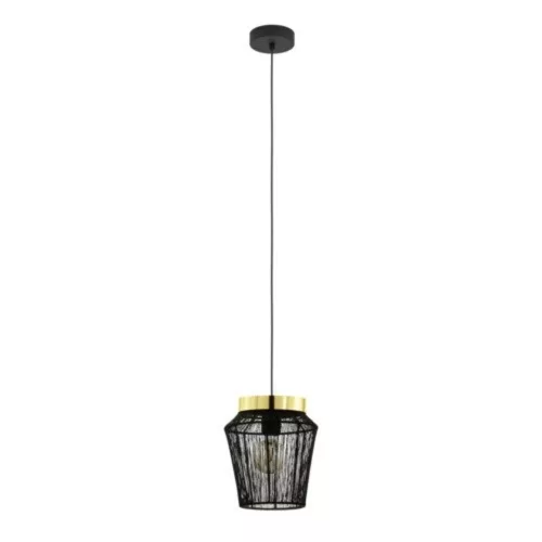 EGLO, 99806, ESCANDIDOS, pendant, E27, 1X40W, IP20, black, gold