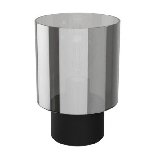 EGLO, 33984, GOROSIBA, table lamp, E27, 1X60W, IP20, black-transparent