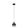 EGLO, 99616, OILELLA, pendant, E27, 1X40W, IP20, black-gray-transparent