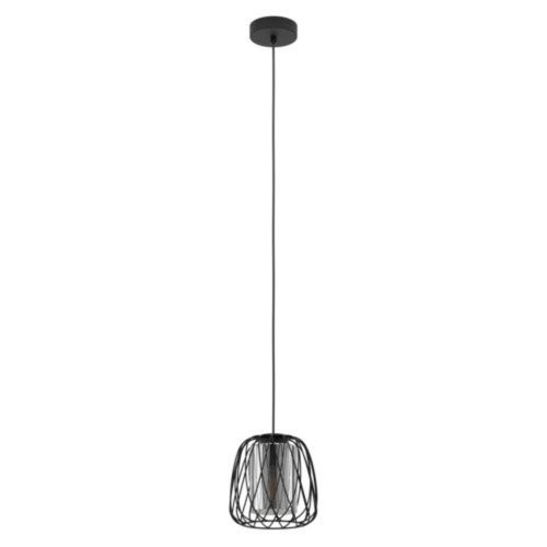 EGLO, 99705, FLORESTA, pendant, E27, 1X40W, IP20, black-transparent