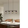 EGLO, 99707, ZOCABON, pendant, E27, 4X40W, IP20, transparent