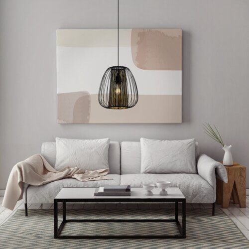 EGLO, 99661, CURASAO, pendant, E27, 1X40W, IP20, black, gold