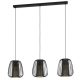 EGLO, 99662, CURASAO, pendant, E27, 3X40W, IP20, black, gold