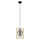 EGLO, 99701, VIGLIONI, pendant, E27, 1X40W, IP20, black-transparent