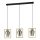 EGLO, 99702, VIGLIONI, pendant, E27, 3X40W, IP20, black-transparent