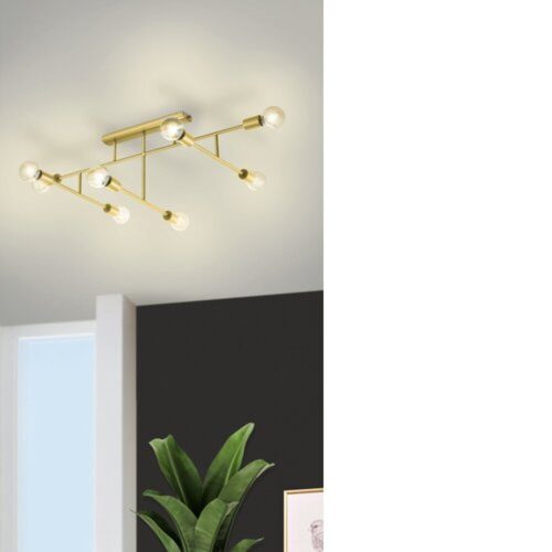 EGLO, 98882, BELSIANA 1, ceiling lamp, E27, 8X40W, IP20