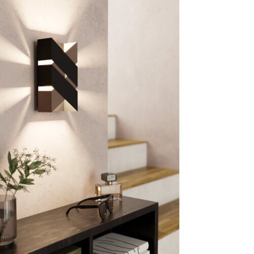 EGLO, 99689, GURARE, wall lamp, 3000 K, LED, 2X2.5W, IP20