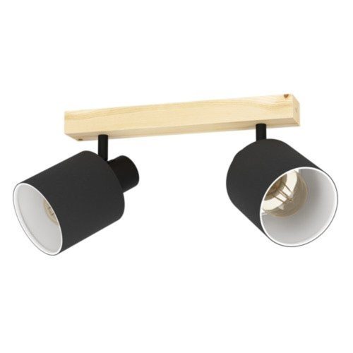 EGLO, 99489, BATALLAS, spot light, E27, 2X10W, IP20, black, white