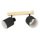 EGLO, 99489, BATALLAS, spot light, E27, 2X10W, IP20, black, white