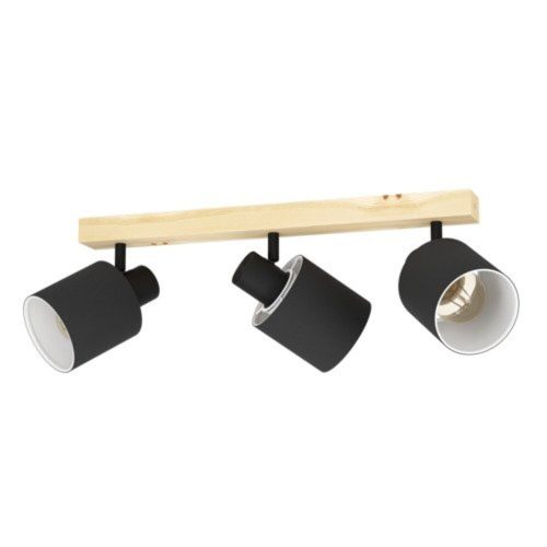 EGLO, 99491, BATALLAS, spot lamp, E27, 3X10W, IP20, black, white