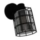 EGLO, 99711, CONSACA, spot lamp, E27, 1X28W, IP20, black-transparent
