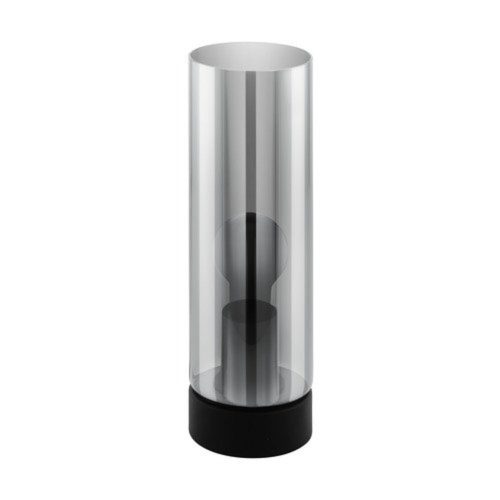 EGLO, 98887, DAMASCO 1, table lamp, E27, 1X60W, IP20, black-transparent