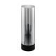 EGLO, 98887, DAMASCO 1, table lamp, E27, 1X60W, IP20, black-transparent