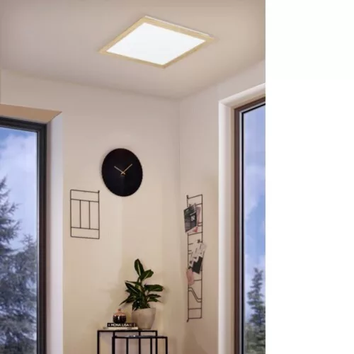 EGLO, 99472, PIGLIONASSO, ceiling lamp, 4000 K, LED, 32W, IP20, brown