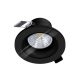 EGLO, 99493, SALABATE, recessed lamp, 2700 K, LED, 6W, Dimmable, IP20, IP44, transparent