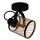 EGLO, 43531, DELLOW, spot lamp, E27, 1X40W, IP20, black, copper