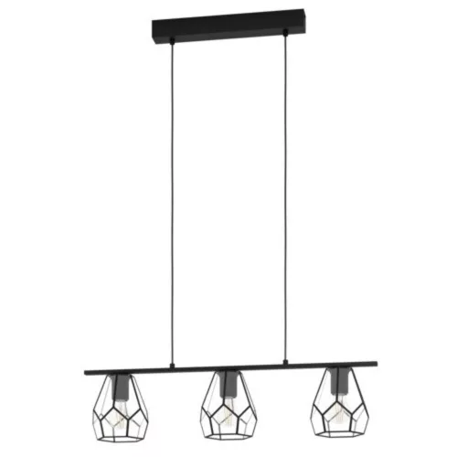 EGLO, 43644, MARDYKE, pendant, E27, 3X40W, IP20, transparent
