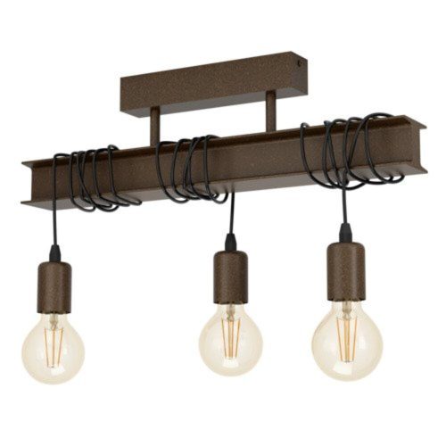 EGLO, 43522, TOWNSHEND 4, ceiling lamp, E27, 3X60W