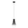 EGLO, 43129, CHASELY, pendant, E27, 1X40W, IP20, black-gray-transparent