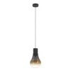 EGLO, 43459, CHASELY, pendant, E27, 1X40W, IP20, black-brown-transparent