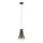 EGLO, 43459, CHASELY, pendant, E27, 1X40W, IP20, black-brown-transparent