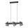 EGLO, 43606, HORNWOOD 2, pendant, E27, 3X40W, IP20, black-transparent