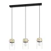 EGLO, 43546, MADRESELVA, pendant, E27, 3X28W, IP20, brown, transparent