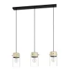 EGLO, 43546, MADRESELVA, pendant, E27, 3X28W, IP20, brown, transparent