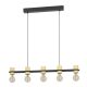 EGLO, 43541, CHIEVELEY, pendant, E27, 5X40W, IP20, brown