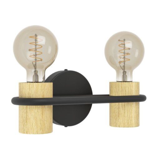 EGLO, 43542, CHIEVELEY, floor lamp, E27, 2X40W, IP20, brown