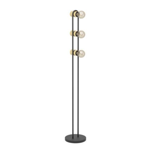 EGLO, 43544, CHIEVELEY, floor lamp, E27, 3X28W, IP20, brown