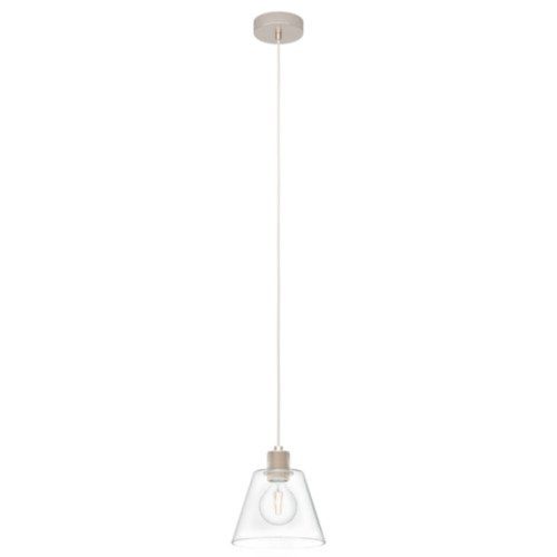EGLO, 43631, COPLEY, pendant light, E27, 1x40W, IP20, transparent
