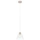 EGLO, 43631, COPLEY, pendant light, E27, 1x40W, IP20, transparent