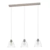 EGLO , 43632 , COPLEY , pendant , E27 , 3X40W , IP20 , transparent