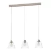 EGLO , 43632 , COPLEY , pendant , E27 , 3X40W , IP20 , transparent