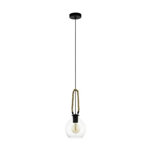 EGLO, 43617, RODING, pendant, E27, 1X40W, IP20, transparent