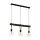 EGLO, 43618, RODING, pendant light, E27, 3X40W, IP20, transparent