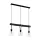 EGLO, 43618, RODING, pendant light, E27, 3X40W, IP20, transparent