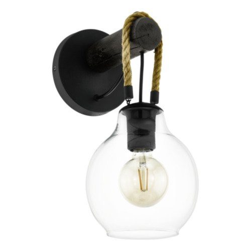 EGLO, 43619, RODING, pendant lamp, E27, 1X40W, IP20, transparent