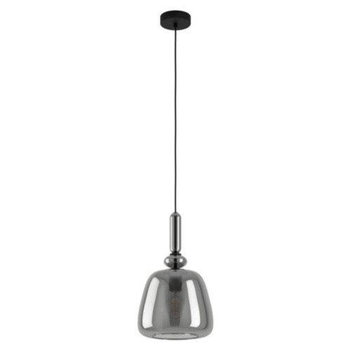 EGLO, 39997, BOVINO, pendant, E27, 1X40W, IP20, black-transparent